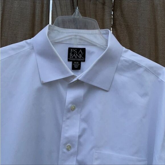 Take 50% OFF- Jos. A Bank Travelers Collection Men’s Button Down,  Size- 18-34 - Picture 5 of 9